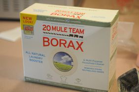 close-up of 20 Mule Team Borax