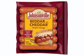 Johnsonville Beddar with Cheddar smoked sausages package