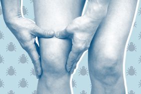 lyme-disease-symptoms , Massaging knee - osteoarthritis and rheumatoid arthritis