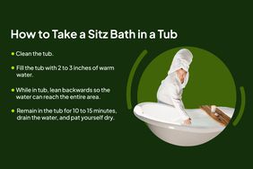 How to Take a Sitz Bath Composite